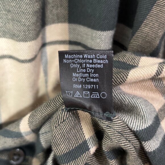 Jenni Kayne Women's Cotton Plaid Flannel Button Down Shirt Size S - Picture 6 of 12